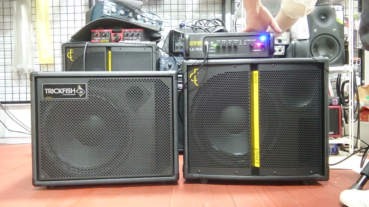 Epifani UL901 meets Trickfish TF112 and Epifani DIST3 1x12 Carbon Style DEMO