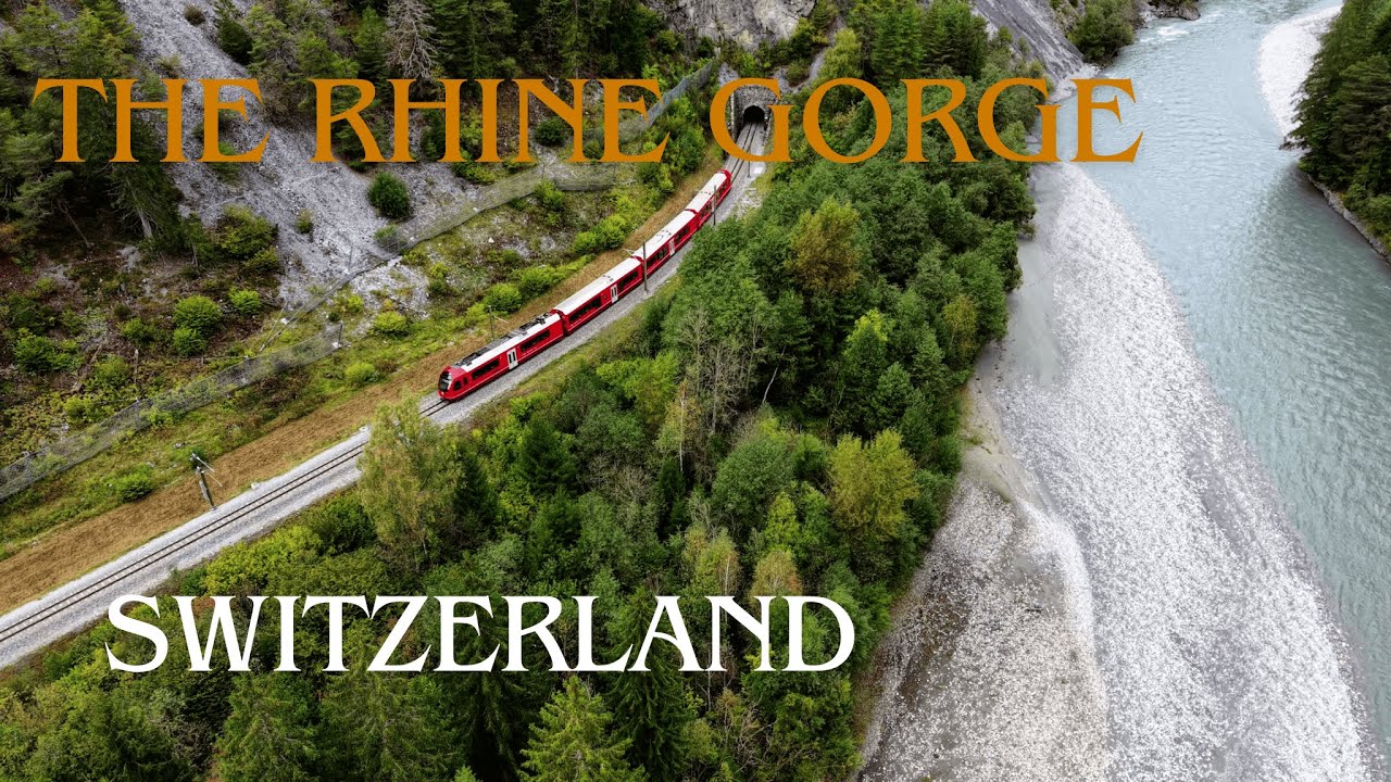Over the Rhine Gorge - Between River and Rails | Cinematic Drone 4K