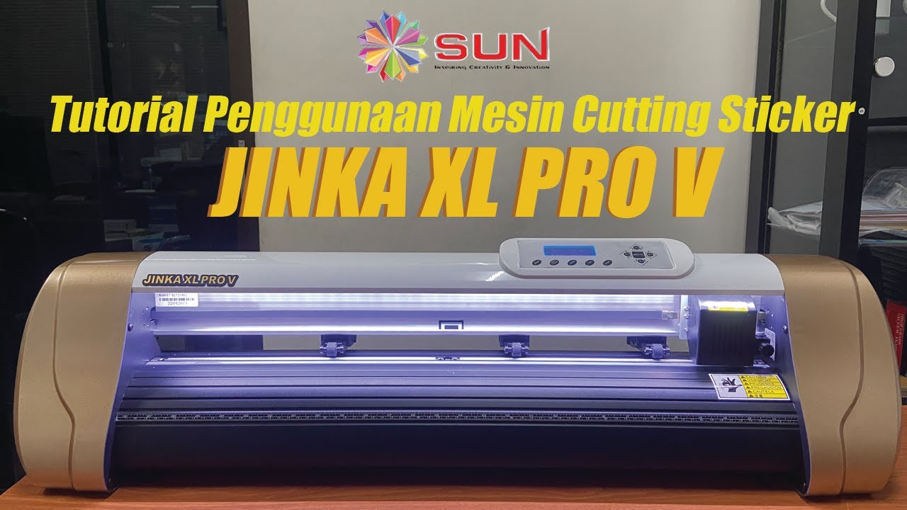 Tutorial Penggunaan Mesin Cuttting Sticker Jinka XL Pro V