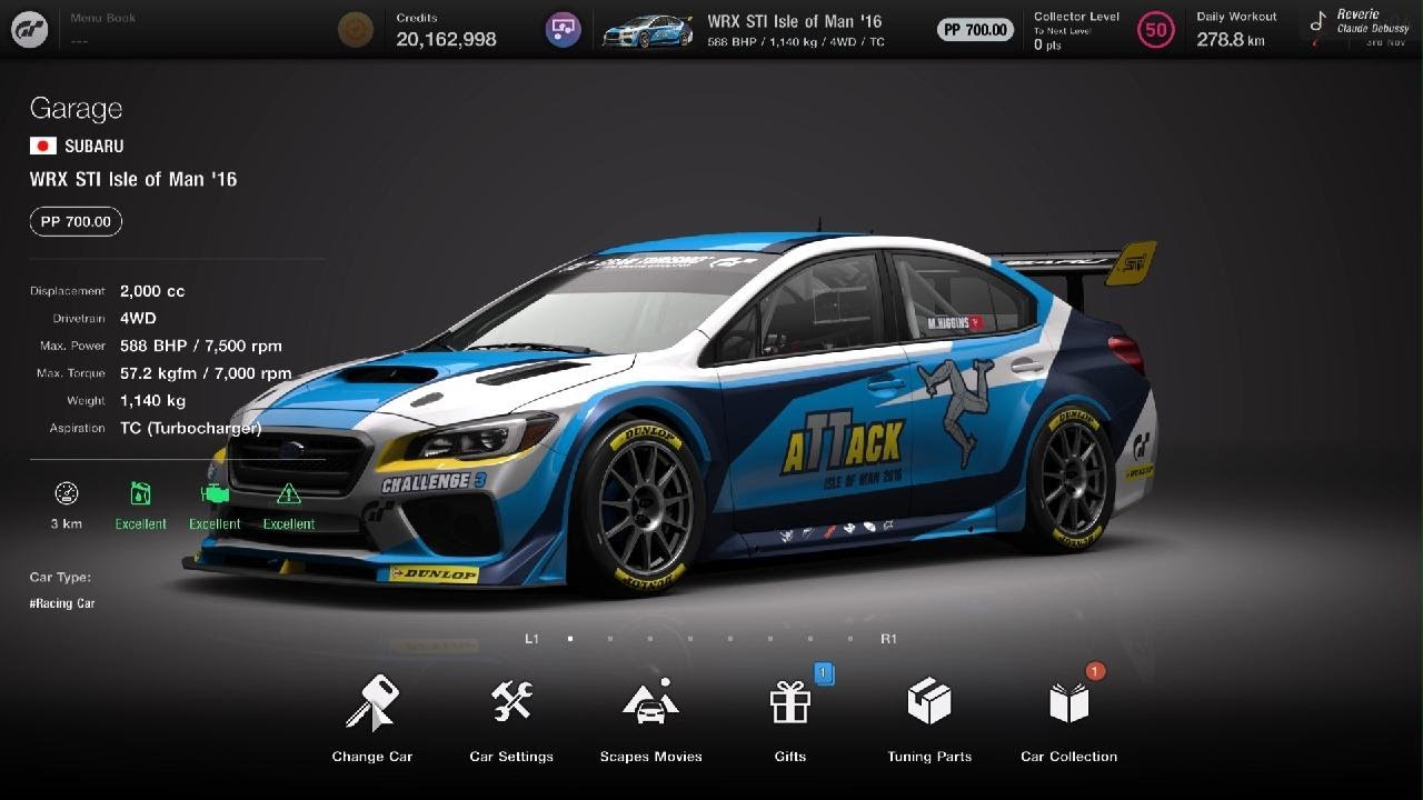 Gran Turismo 7 Clubman cup + Subaru WRX STI Isle of Man 16 Fuji International chili pepper + setup