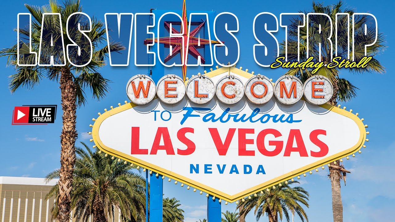 🫶🏼🌞Las Vegas Live Sunday Strip Stroll! #live #walking #relaxing #strolling #sincity #irl