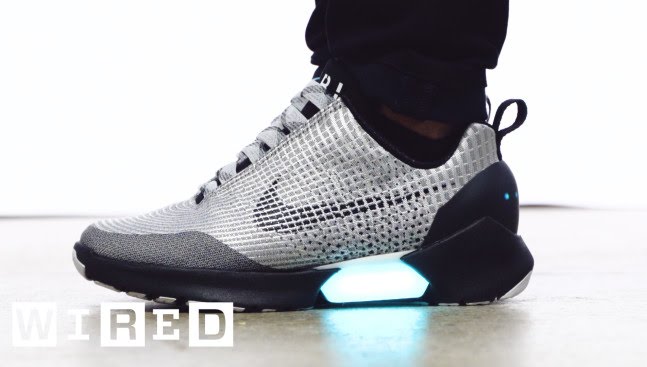 Meet the HyperAdapt, Nike's Awesome New Power-Lacing Sneaker | WIRED