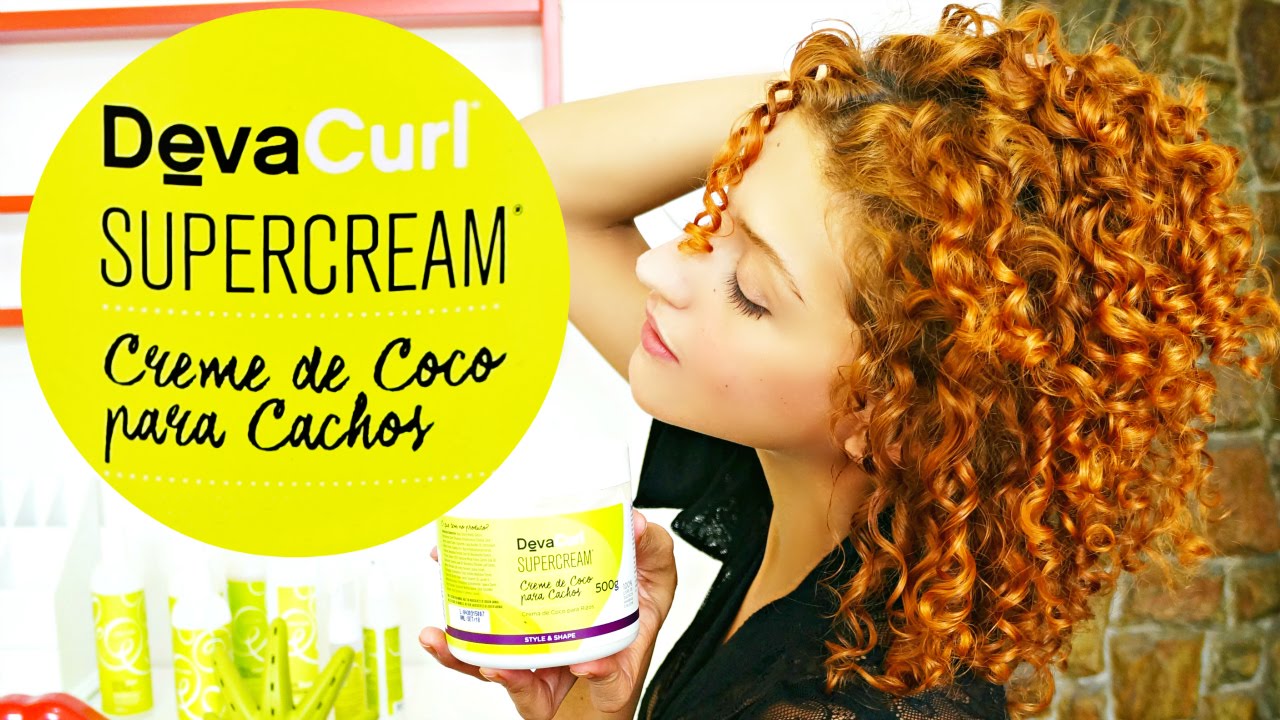 SuperCream Deva Curl - Creme de Coco para Cachos: RESENHA | Karina Viega