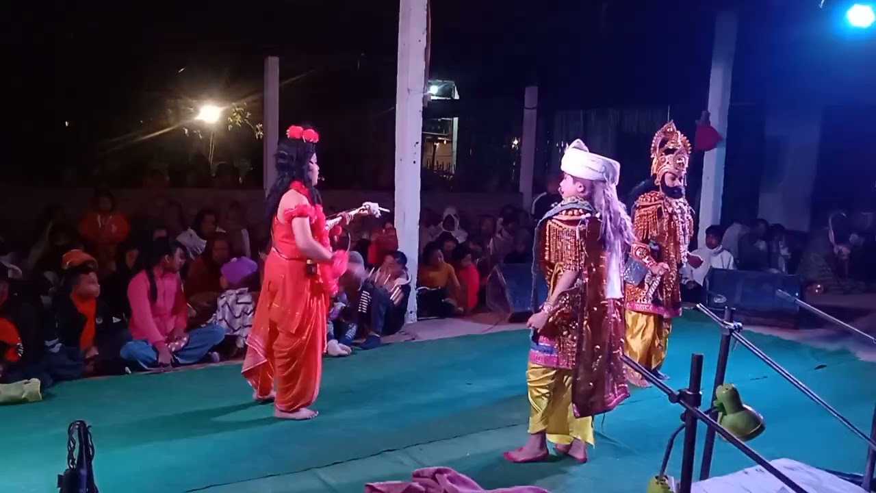 দশৰথ ,সুমন্ত আৰু নাৰদৰ এক সুন্দৰ দৃশ্য 🙏