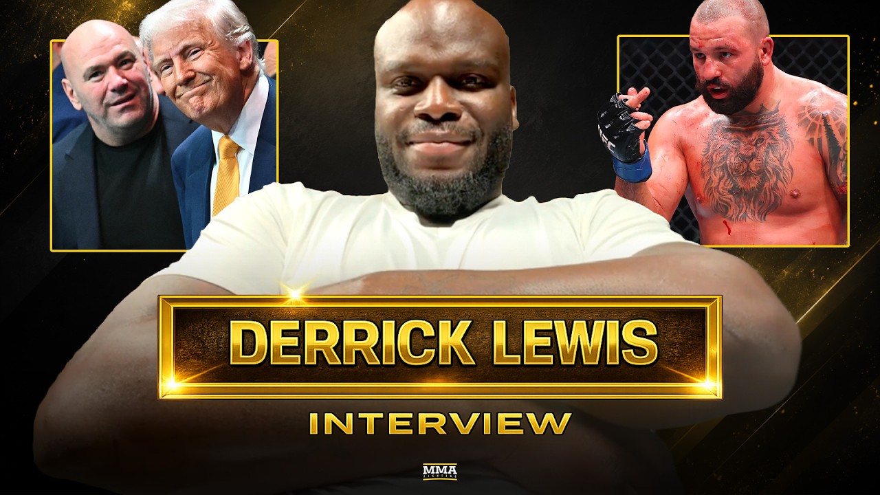 Derrick Lewis On Josh Hokit, Donald Trump Putting Him On UFC White House | MMA Fighting