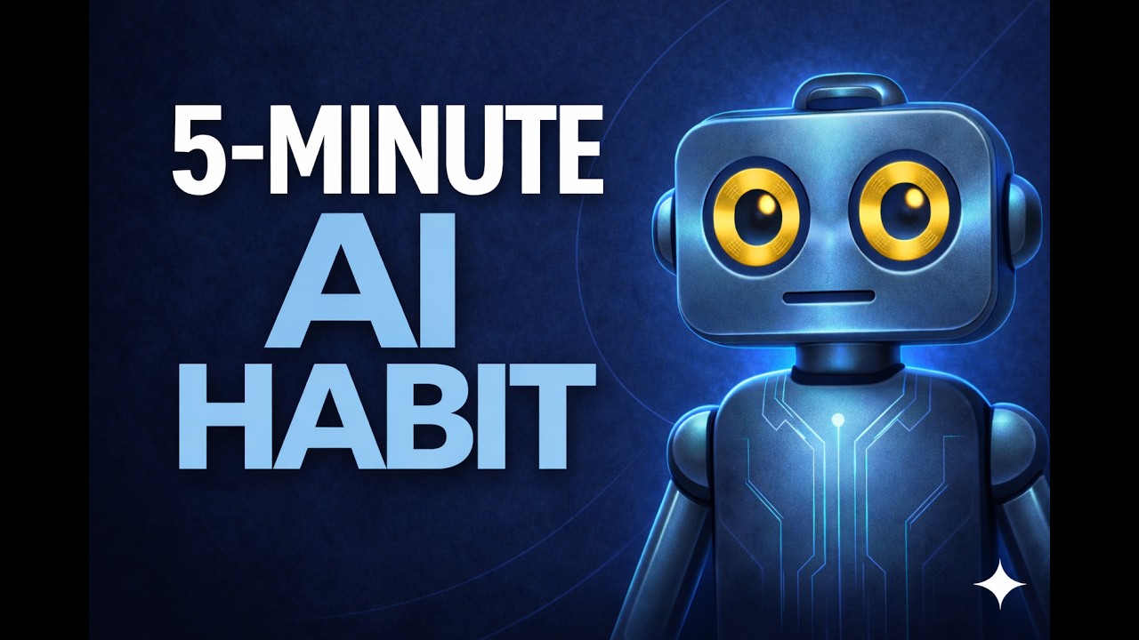 The 5-Minute AI Habit Every Professional Should Try