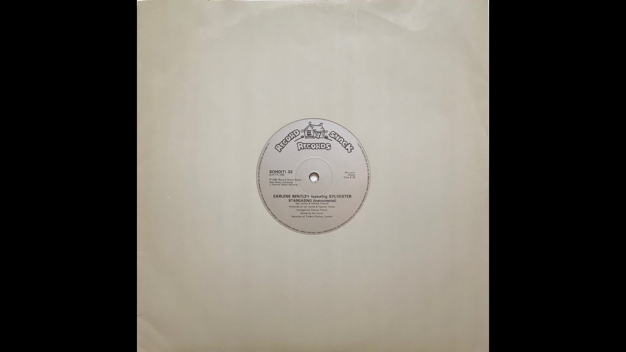 Earlene Bentley feat. Sylvester - Stargazing (Instrumental) (1984 Vinyl)