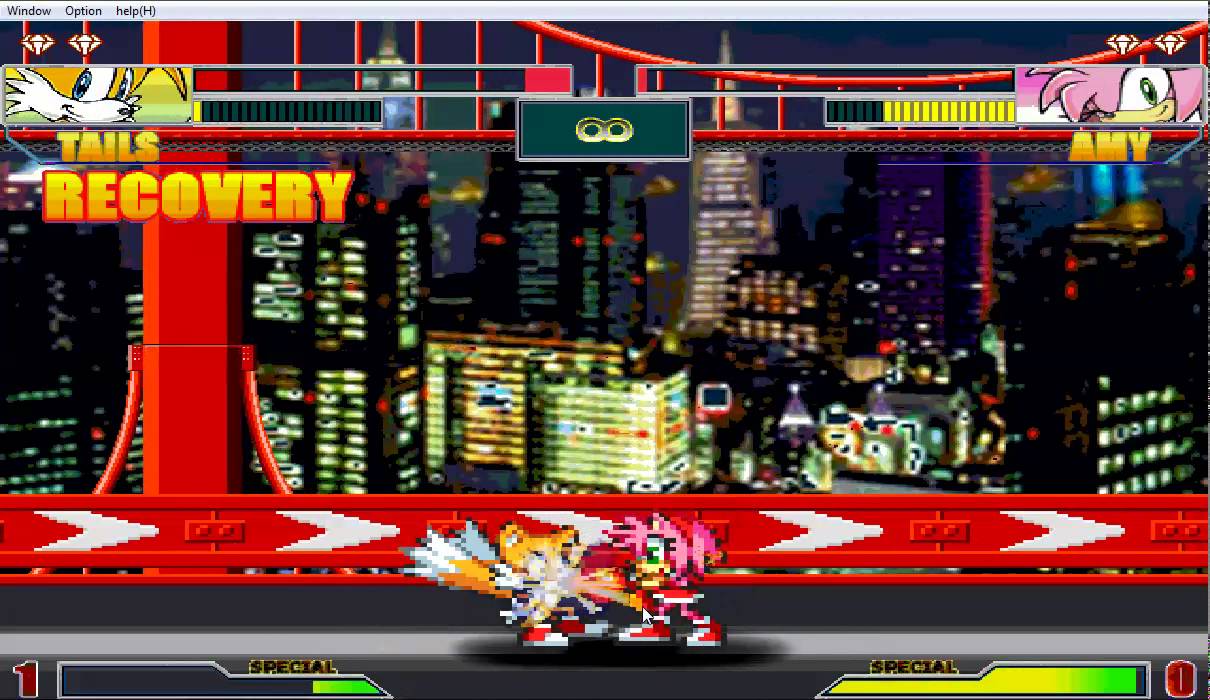 CLUB MUGEN TAILS VS AMY SBLEN SONIC BATTLE LOST ENDING NEO