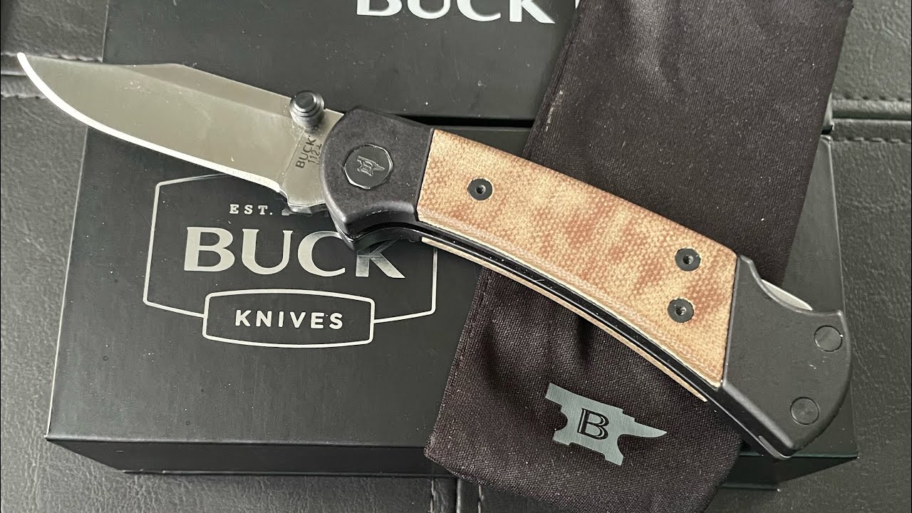 Buck 112 ranger sport knife .. new for 2022. (Quick review)