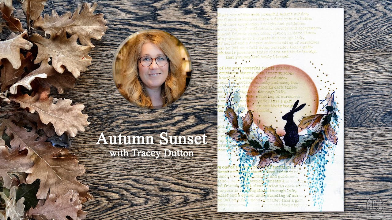 Autumn Sunset Hare – A Lavinia Stamps Tutorial with Tracey Dutton