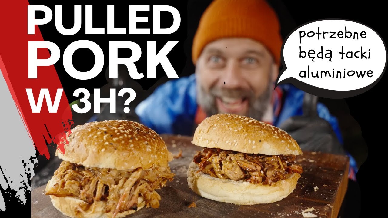 Pulled pork na szybko! Nie trać całego dnia - szarpana kark&oacute;wka z grilla, Ta metodą jest genialna!
