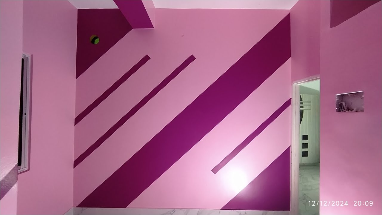 New Latest Wall Texture Wall Paint Berger Paints Silk Grammar Paints #Aliya Painting #Tech