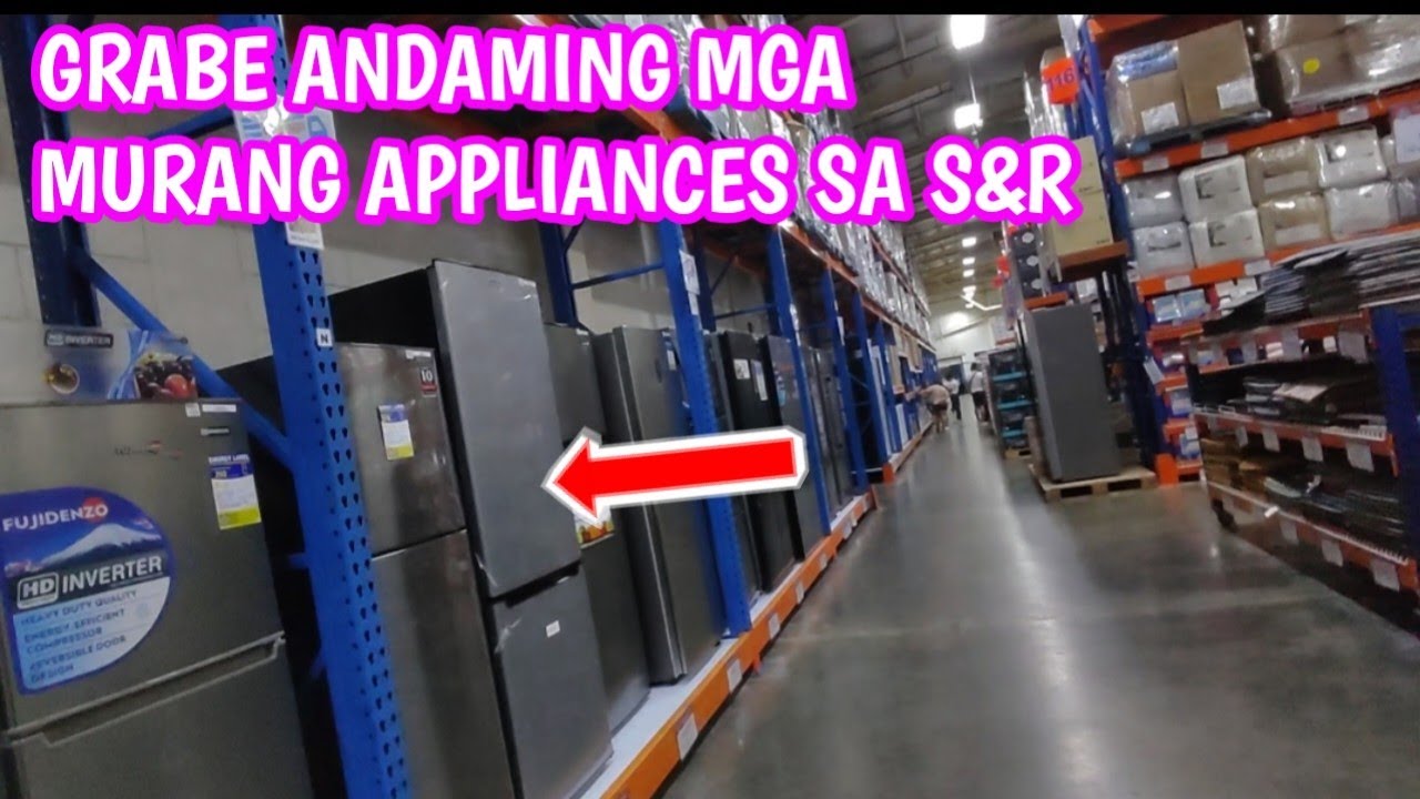 S&R DAVAO APPLIANCES PRICES AND REVIEW