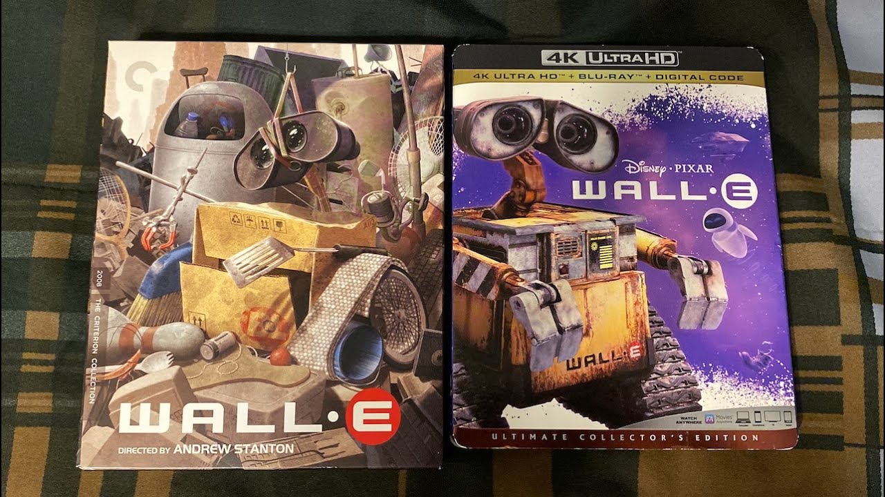 WALL-E 4K Comparison (Criterion vs. Disney)