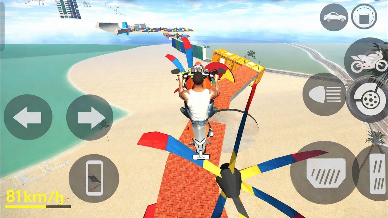 Can I Survive This Mega Ramp? 🏍🔥 Indian Bike Driving 3D