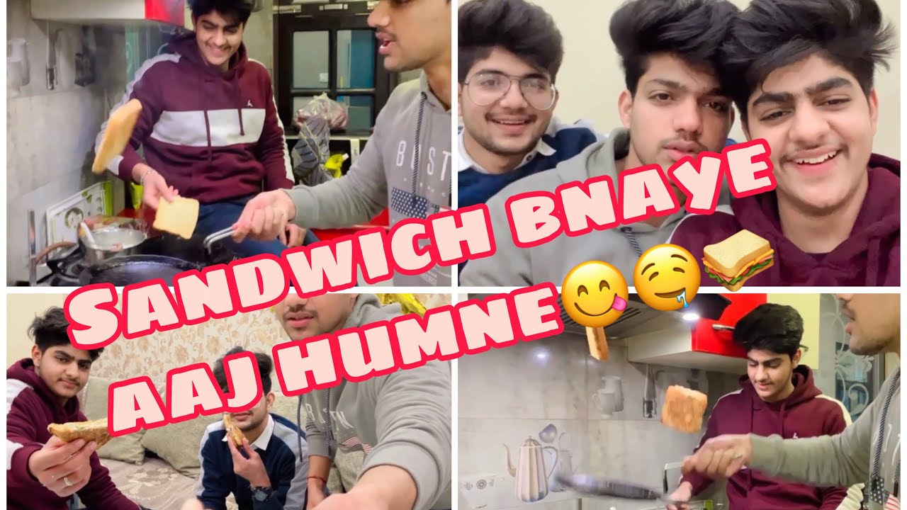 Sandwich Bnaye Aaj Humne 😋🤤🥪 | UJJWAL SAINI