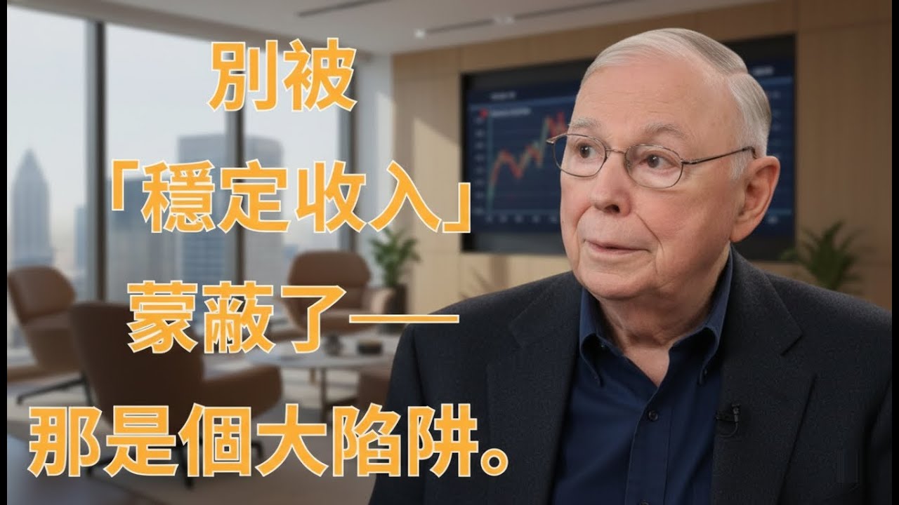 查理&middot;蒙格:別被「穩定收入」騙了,那是中產階級最大的陷阱 | 查理&middot;蒙格