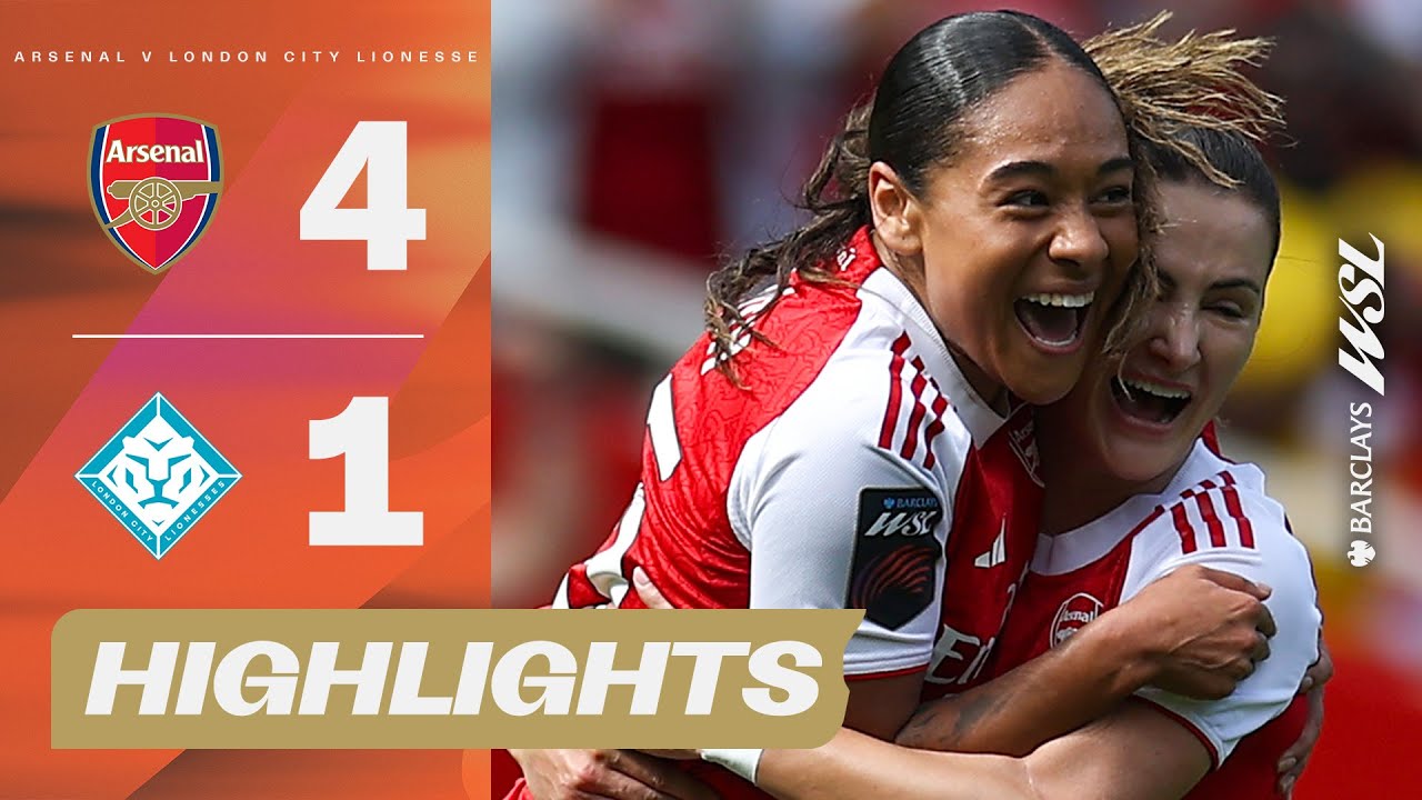 Olivia Smith Scored On Her Arsenal Debut! 🌟 Arsenal v London City Highlights | Barclays WSL 25/26