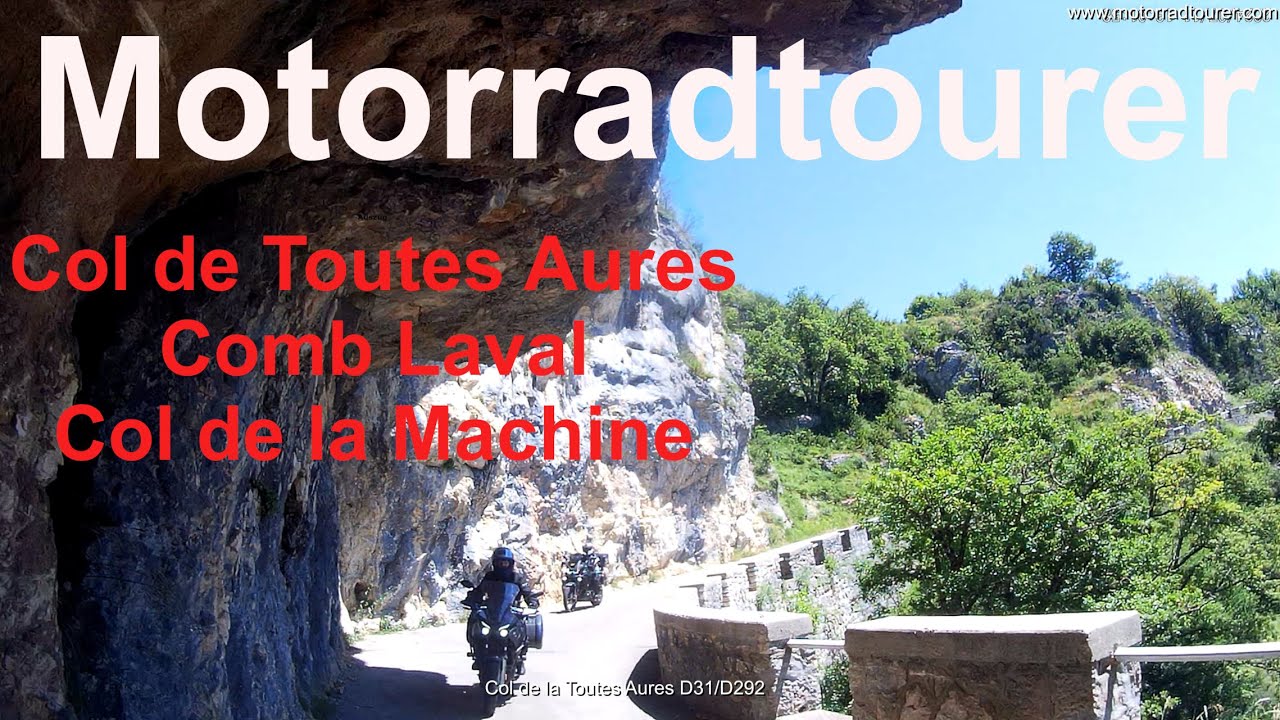 Motorradtourer 2024 - Moto Guzzi im Vercors - Col de Toutes Aures - Comb Laval - Col de la Machine