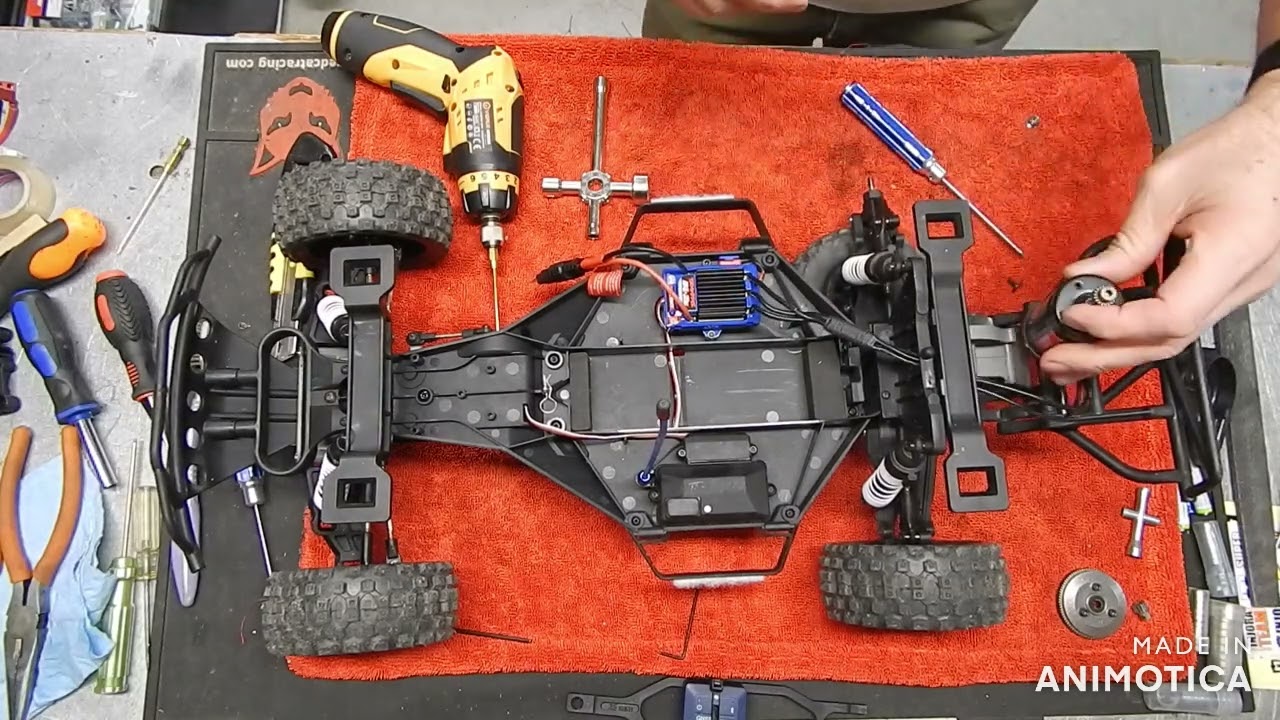 Traxxas Slash 2wd BL2S, Pinion, Spur and HD Parts Install