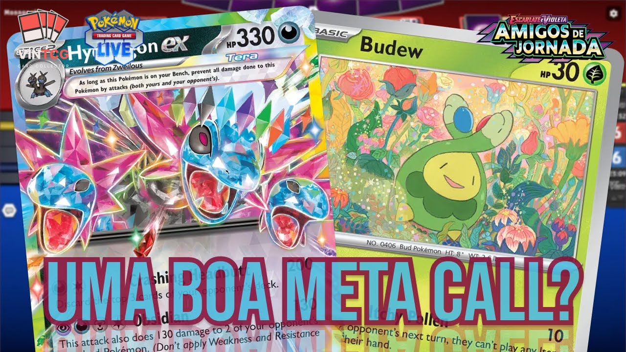 CHEGOU A HORA DO HYDREIGON EX BRILHAR? | POKÉMON TCG LIVE