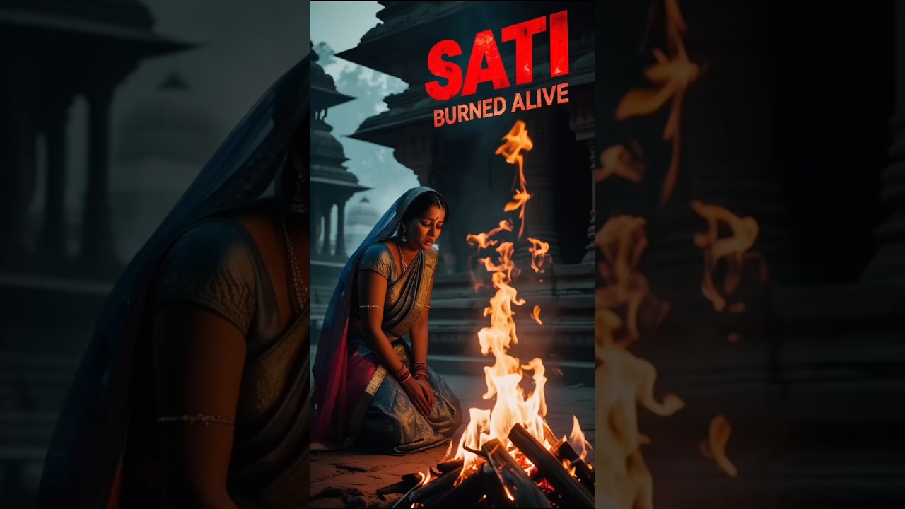 Sati: The Widow Burning Ritual India Tried to Bury #sati #india #darkhistory
