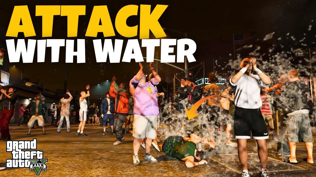 ATTACK ON PTI PROTEST | GTA 5 MODS | NoobFlix