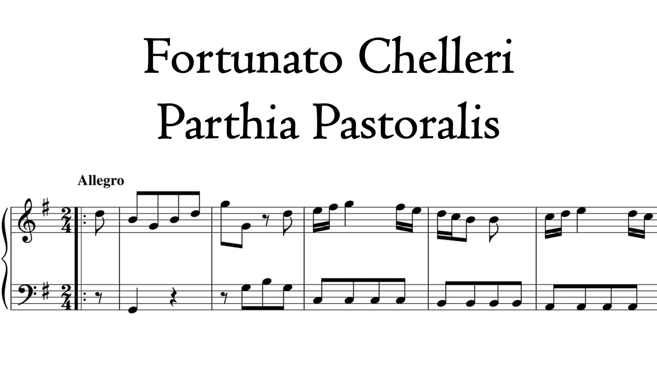 Chelleri - Parthia Pastoralis - Künckel organ, Dirksland, Hauptwerk
