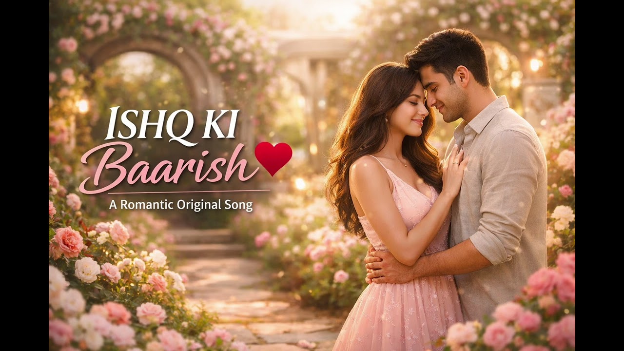 Ishq Ki Baarish ❤️🌧️ | Soft Romantic Hindi Song | Pure Love Feeling