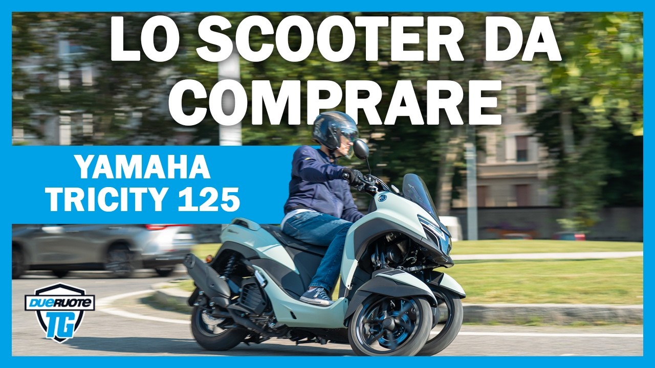 Yamaha Tricity 125: lo scooter intelligente - DueruoteTG #254