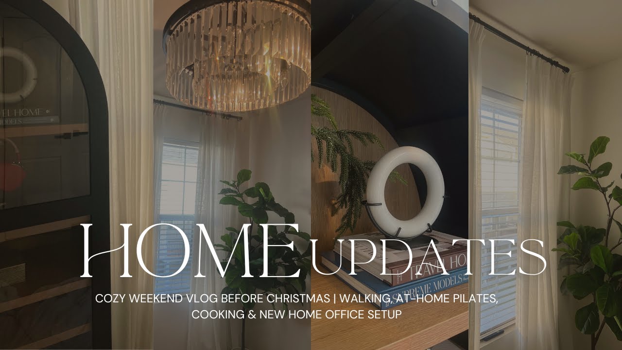 Luxury Home Office MAKEOVER! (Cozy Weekend Prep)