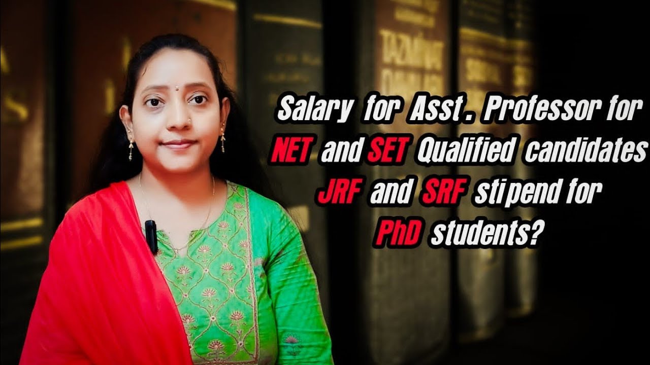 #Asst. Professor salary from UGCNET and APSET/#JRF and SRF Stipend??/#PhD/#apset/#ugcnet