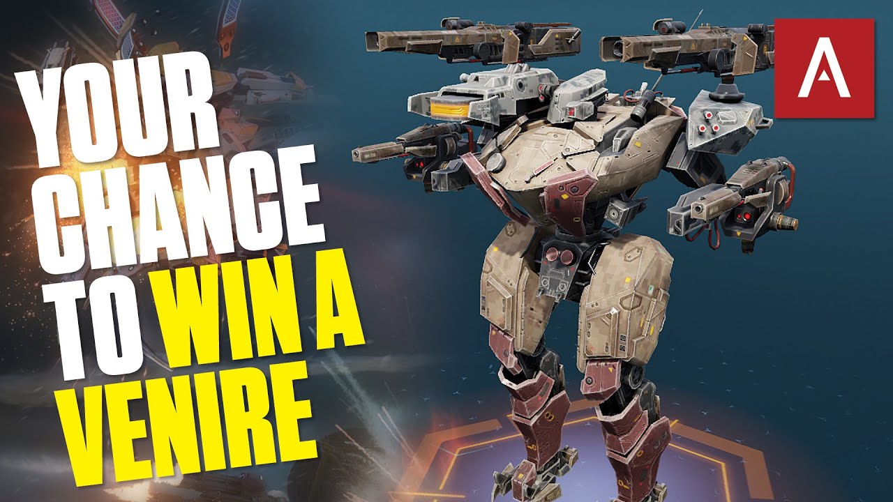 War Robots - Your Chance To Win A Venire Weapon WR Giveaway