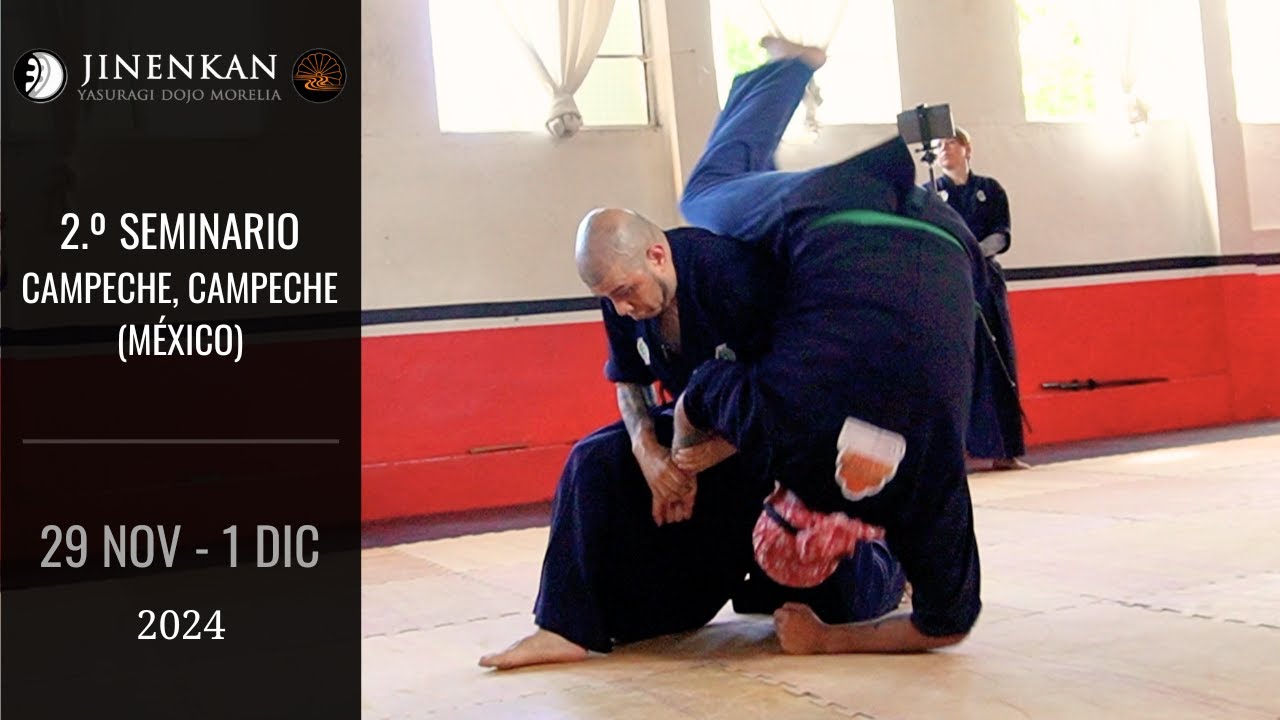 Seminario en Campeche 2024 - Jinenkan - Artes Marciales Tradicionales Japonesas
