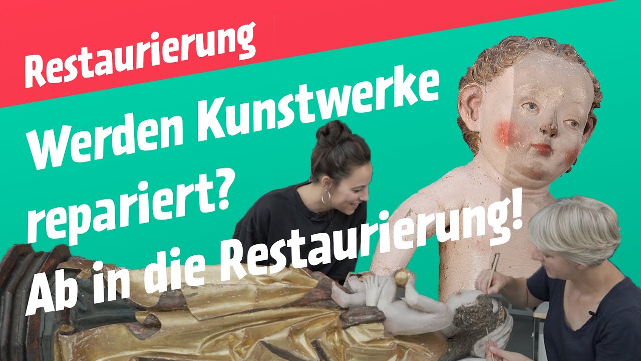 Wie repariert man Kunstwerke? Lernt unsere Restauratorin Elisabeth kennen! | GNMkids