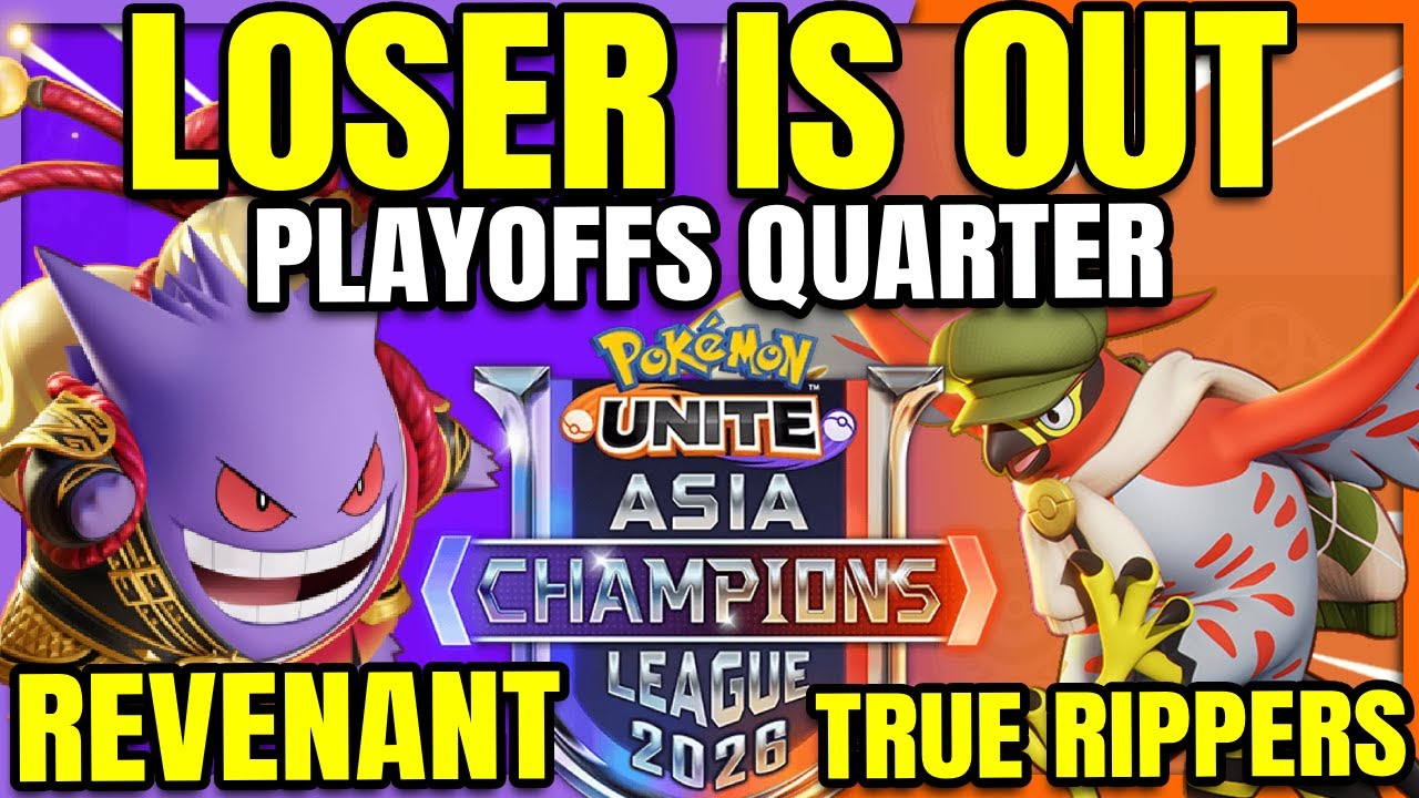 LOSER IS OUT Revenant vs True Rippers - ACL India | Pokemon Unite