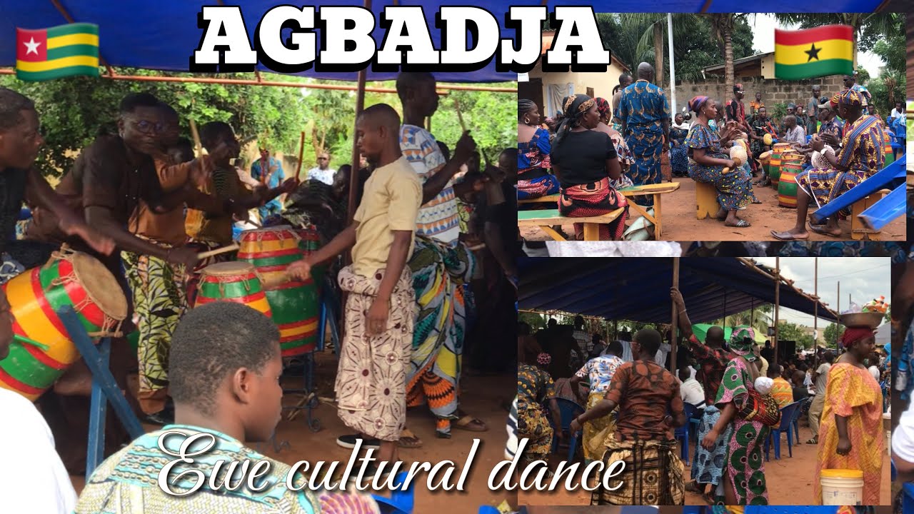 LOMÉ TOGO🇹🇬EWE CULTURAL DANCE 🇬🇭« AGBADZA »FUNERAL IN TOGO#africanmusic#lométogo
