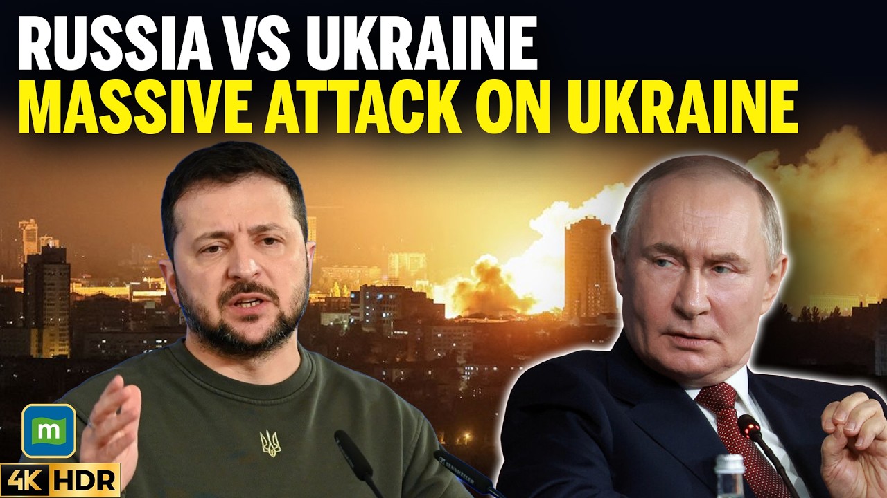 Россия нанесла по Украине массированный ракетный и беспилотный удар.
