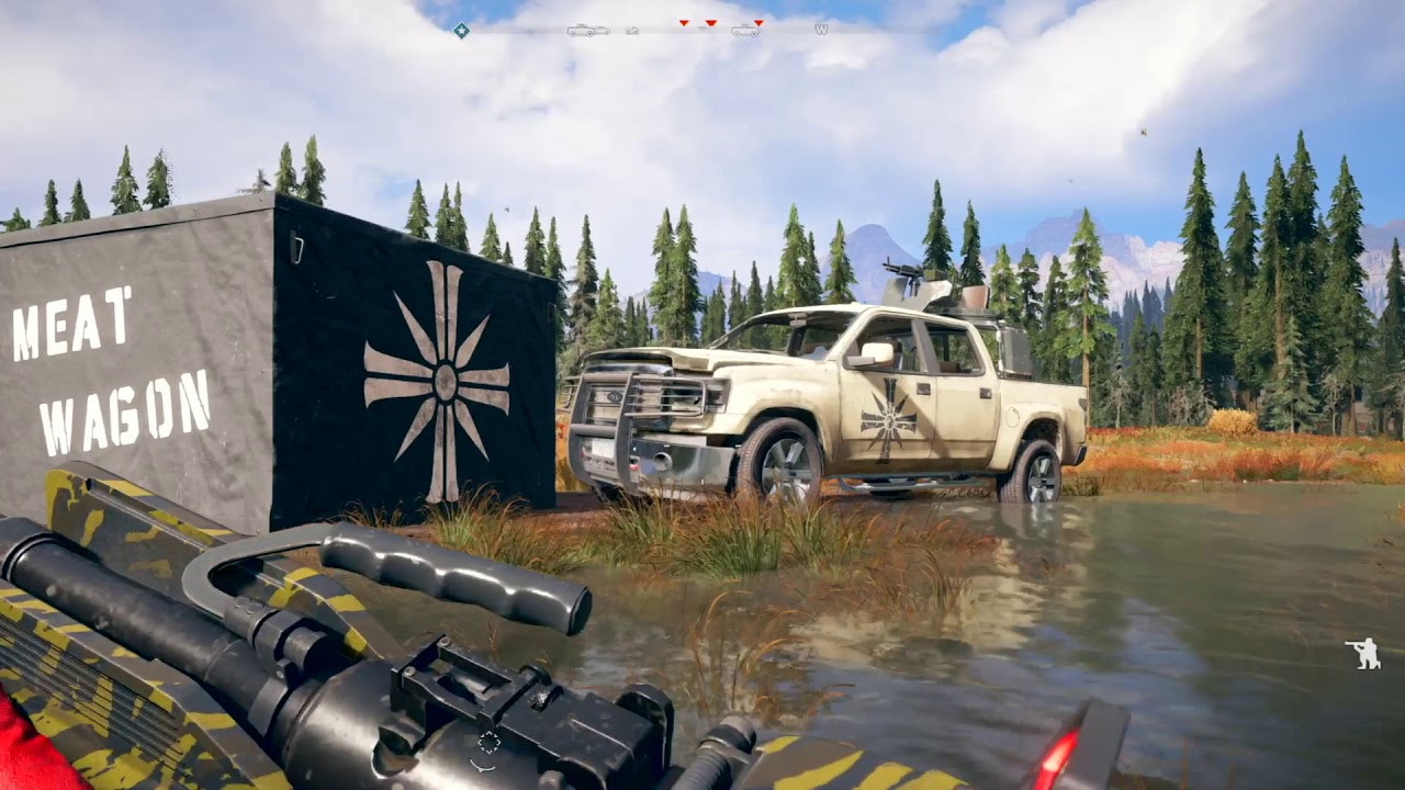 Far Cry 5 - Easy Explosive Surprise Achievement / Saboteur Kills Challenge.