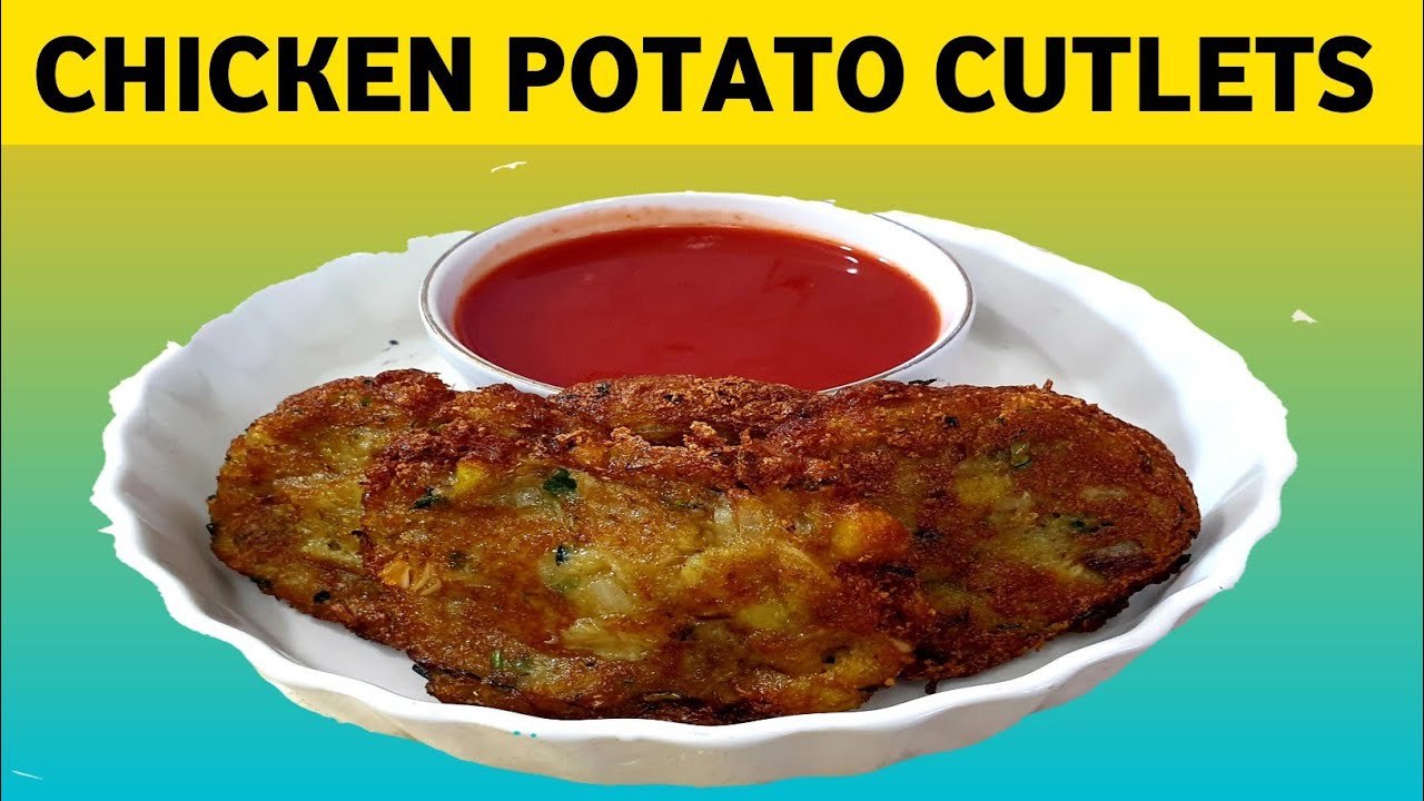 Chicken Potato Cutlets Recipe by ShahZaib Food Secrets| Easy Tea Time Snack | Chicken Cutlet Recipe
