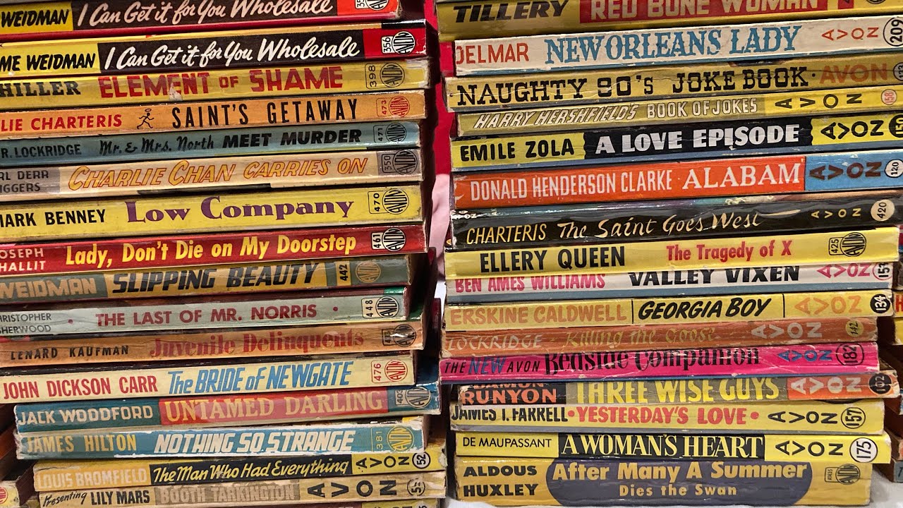 Lets Look At Some Vintage Avon Books, Episode#375