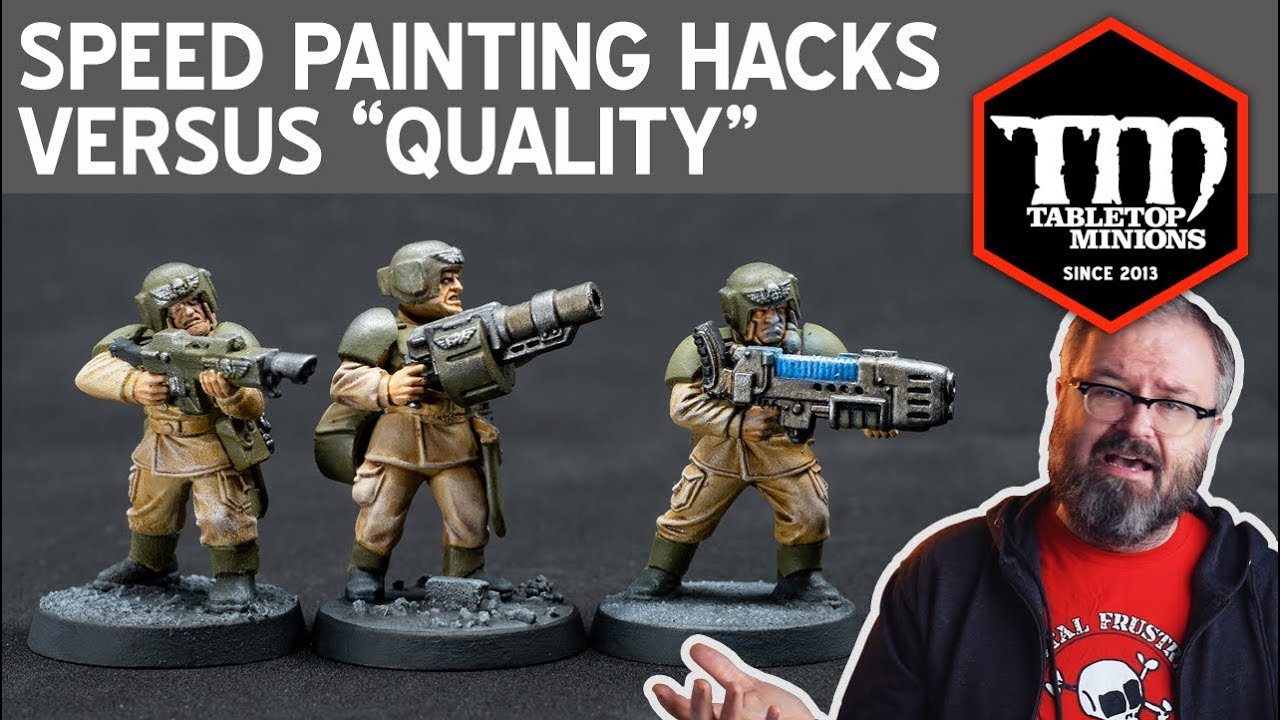 Speed Painting Hacks Versus 