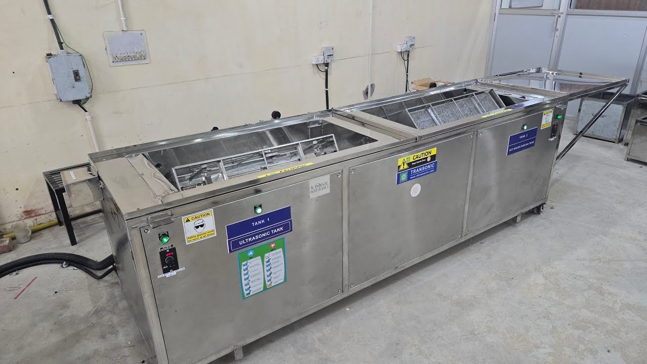 Rotating Basket Multistage Ultrasonic Cleaner | #trending #viral #makeinindia #shorts #b2b #new #ss