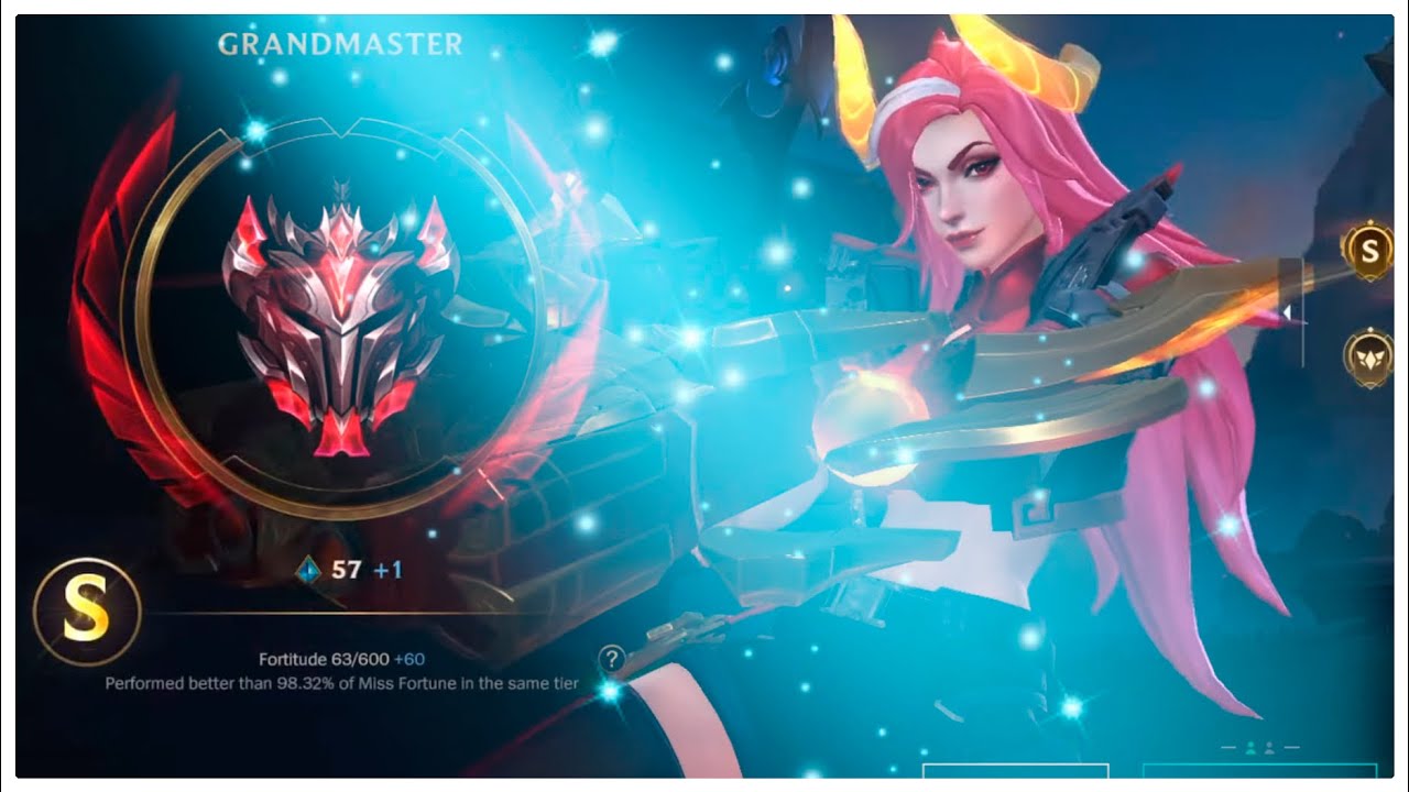 MISS FORTUNE IN GRANDMASTER RANK - WILD RIFT