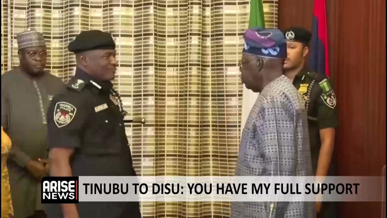 TINUBU TO DISU: YOU HAVE MY FULL SUPPORT