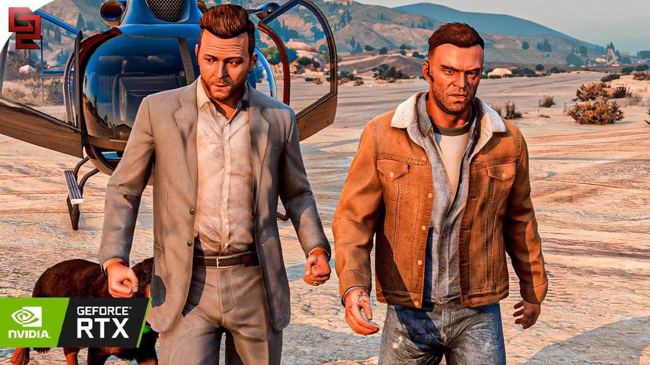GTA V: 'Predator' Mission in 8K! Maxed-Out Gameplay Ultra Ray Tracing Graphics MOD