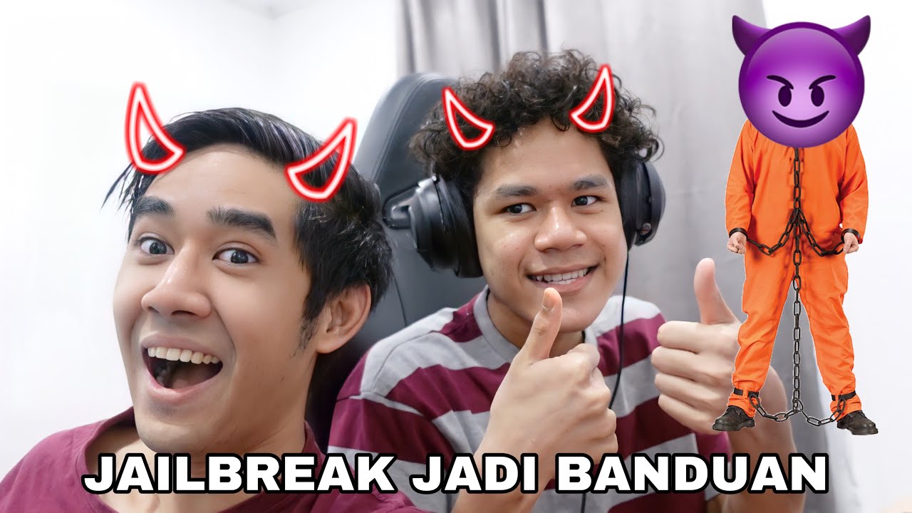 DUO BANDUAN TERHEBAT 😂 JAILBREAK ROBLOX!