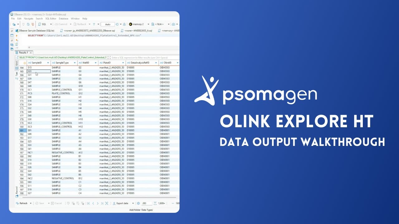 Olink Explore HT Data Walkthrough