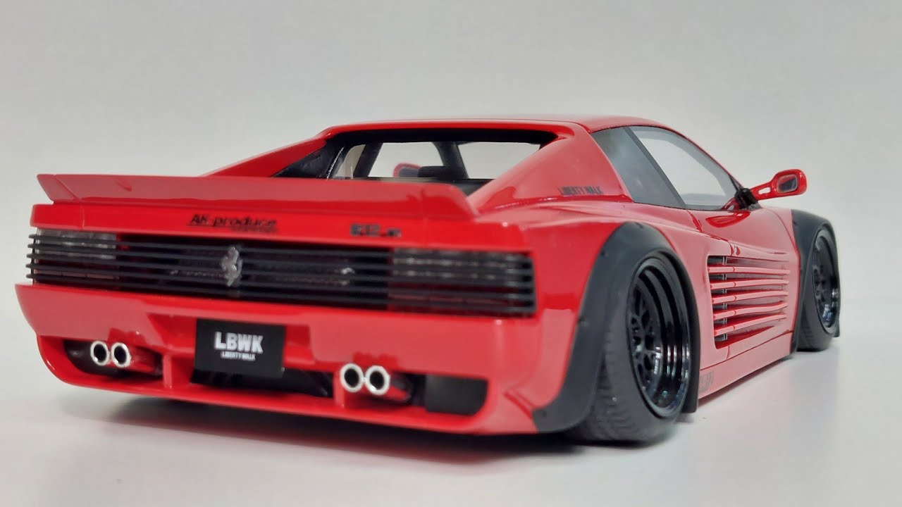 🇯🇵Japanese Street Style Ferrari 512 TR Liberty Walk By Gt Spirit 