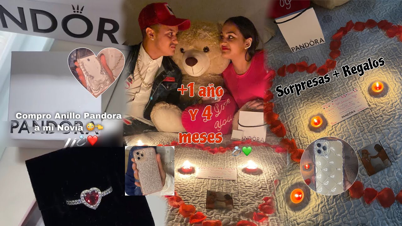 COMPRO EL ANILLO PANDORA VIRAL A MI NOVIA *😭se emociona😭*